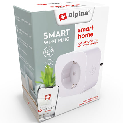 WiFi Smart Plug 2300W mit Energiemessung