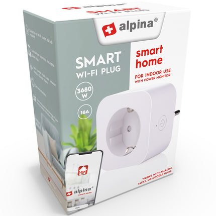 WiFi Smart Plug 3680W mit Energiemessung