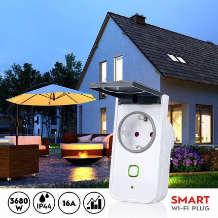 WiFi Smart Plug Outdoor 3680W + Energiemessung