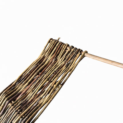 Wicker Willow Garden Bed Edging – Flexible Border Set