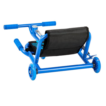 Wiggle Scooter for Kids, LED Wheels, 132 lb Capacity, Blue