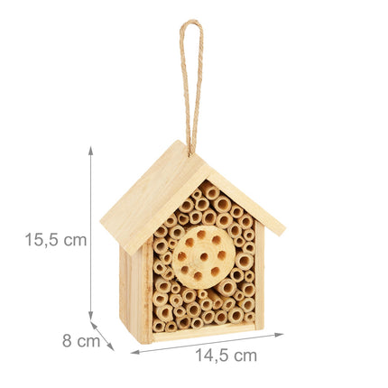 Wildbienen-Insektenhotel