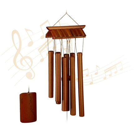 Windspiel Bambus "Tempel"