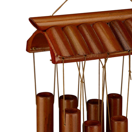 Windspiel Bambus "Tempel"