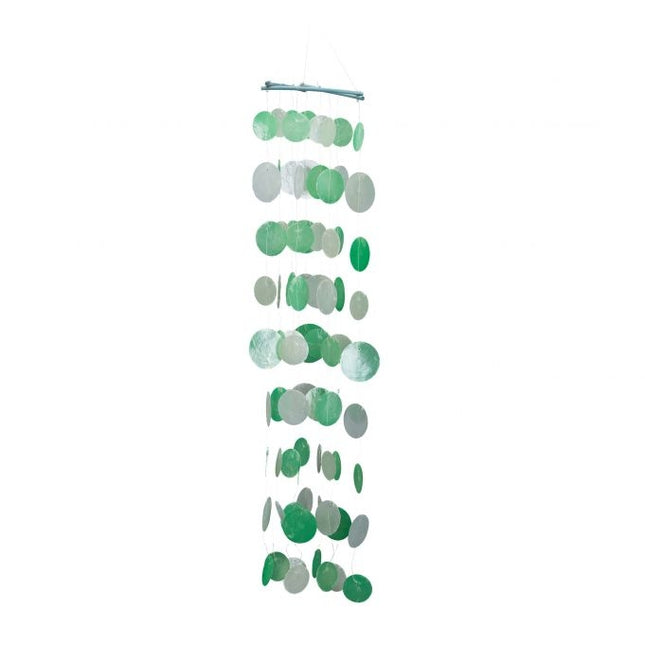 Windspiel Muschel bunt