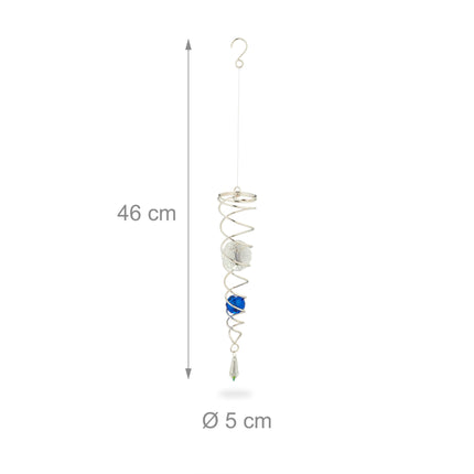 Carillons éoliens avec perles de verre