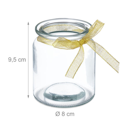 Windlights in a set of 12 with arc