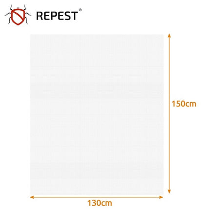 Window Mosquito Net, 160x130 cm, White Velcro Mesh