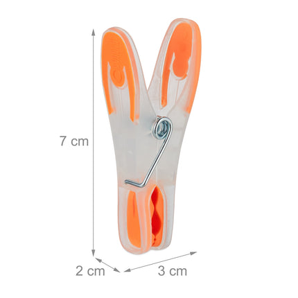 Winddichte Wäscheklammern, Soft-Grip, 75er-Pack