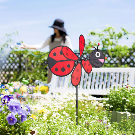 Wind spin ladybug