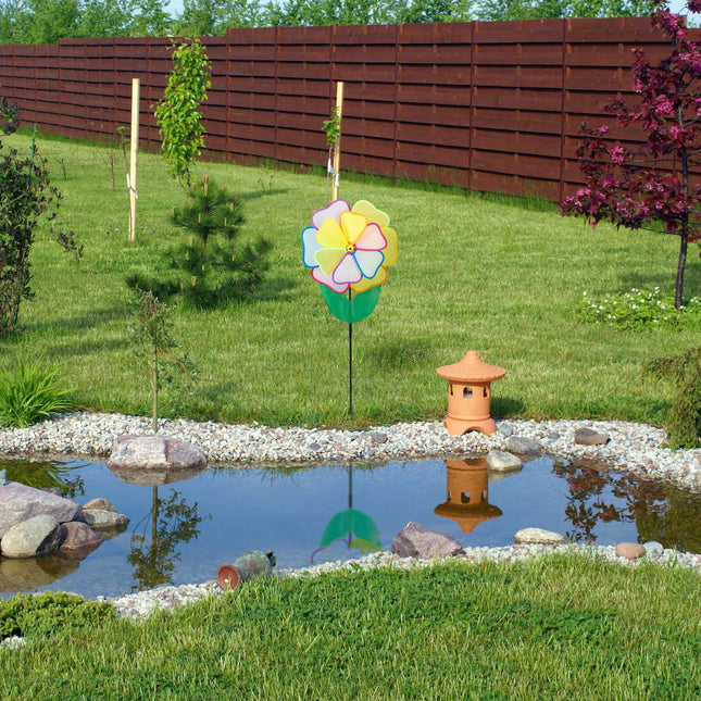 Windspiel Blume bunt