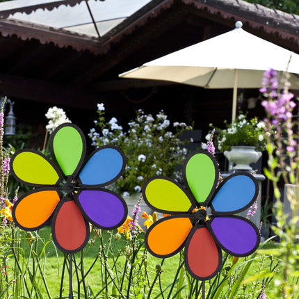 Windspiel Blume 2er Set