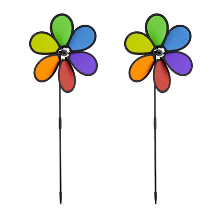 Windspiel Blume 2er Set