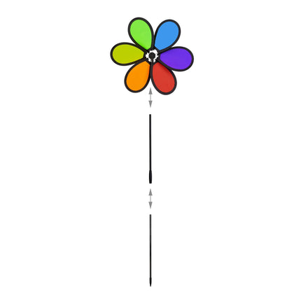 Windspiel Blume 2er Set