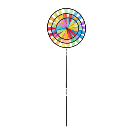 Windwirbelnder Regenbogen