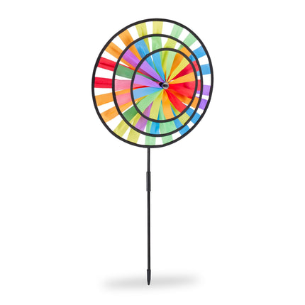 Windwirbelnder Regenbogen