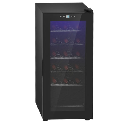 Weinkühlschrank, 18 Flaschen, 50 l, Touch-Steuerung, 5–18 °C