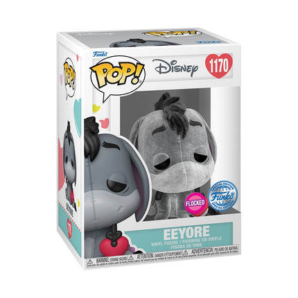 Winnie Puuh I-Aah beflockte Funko Pop Vinyl Figur