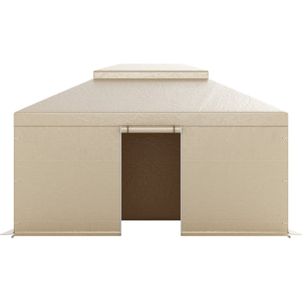 Winter Gazebo Cover 12x16 Ft, Sidewalls, 180G PE