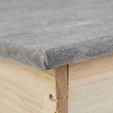 Maison pour hérisson résistante à l'hiver en kit