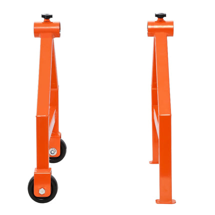 Wire Spool Rack With Wheels, 220 lb, Up To 30 In Spool