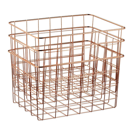 Wire baskets - set of 3