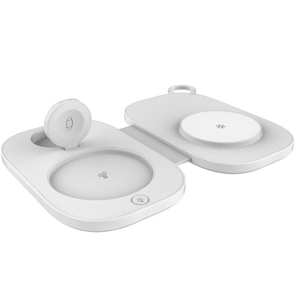 Kabelloses 3-in-1 Ladegerät, MagSafe-kompatibel, Weiß