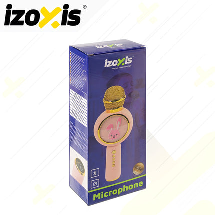 Kabelloses Bluetooth Karaoke Mikrofon für Kinder, Pink