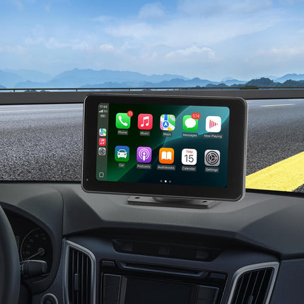 Wireless Car Stereo 7-Inch CarPlay, Android Auto, Camera