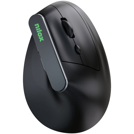 Kabellose ergonomische vertikale Maus, 1600 DPI, Bluetooth & RF