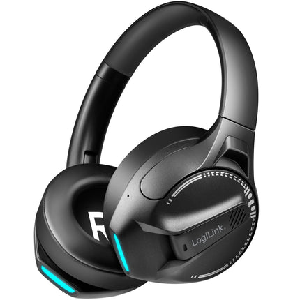 Wireless Gaming Headset, Bluetooth 6.0, Black, 50-Hour Battery