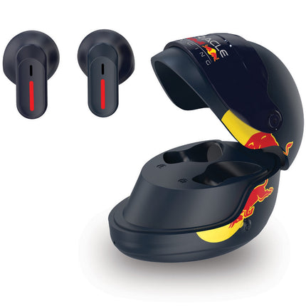 Kabellose In-Ear-Kopfhörer, ENC, Racing-Helm-Design