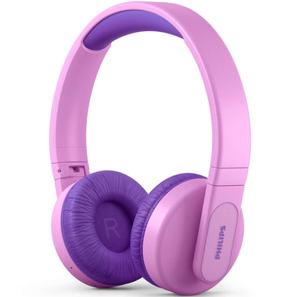 Kabellose On-Ear-Kopfhörer für Kinder Pink