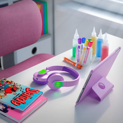 Kabellose On-Ear-Kopfhörer für Kinder Pink