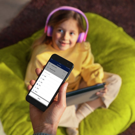 Kabellose On-Ear-Kopfhörer für Kinder Pink