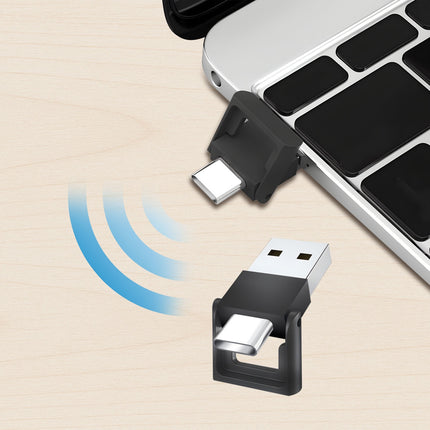 Wireless Presenter with Laser Pointer, Aluminum