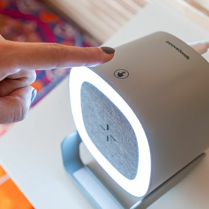 Bezdrátový reproduktor-nabíječka s LED Souwis InnovaGoods