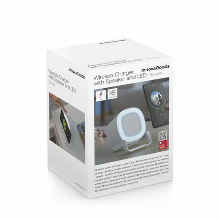 Bezdrátový reproduktor-nabíječka s LED Souwis InnovaGoods