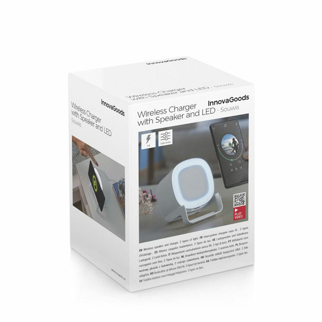 Kabelloses Lautsprecher-Ladegerät mit LED Souwis InnovaGoods
