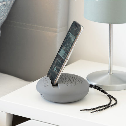 Bezdrátový reproduktor s držákem na zařízení Sonodock InnovaGoods – šedý