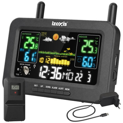 Wireless Weather Station with LCD Display & Sensor