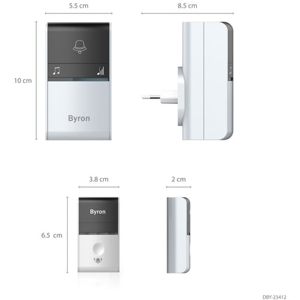 Drahtlose Türklingel Kinetic Keine Batterie
