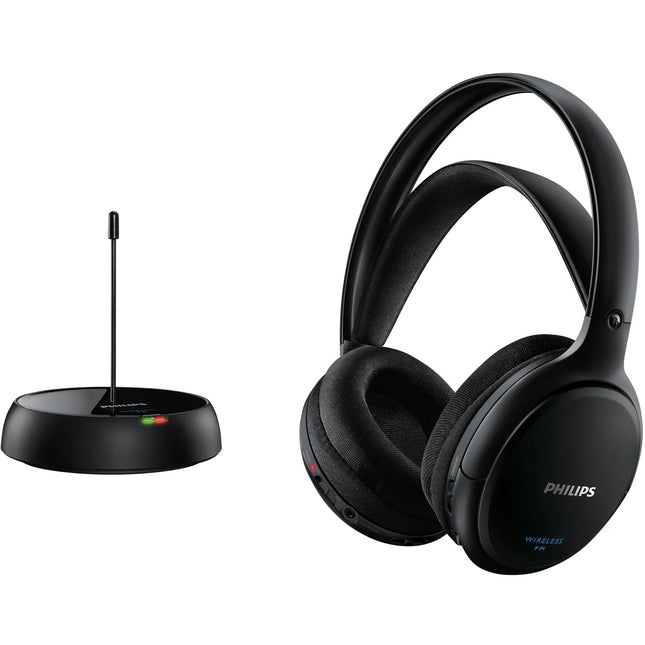 Bezdrátová sluchátka s FM technologií SHC5200. 14h přehrávání, pohodlné nasazení.