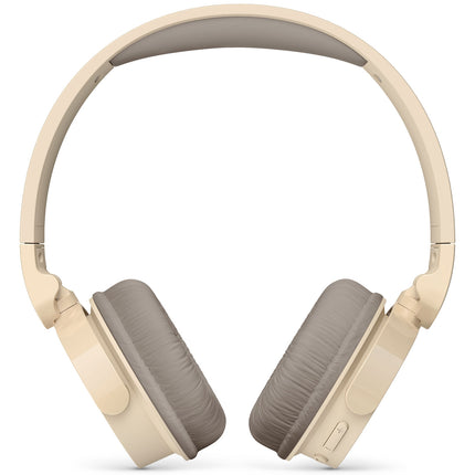 Kabelloser On-Ear-Kopfhörer TAH3209BG, 25 Stunden Spielzeit, leicht und bequem. Beige.