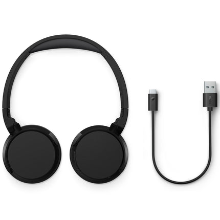 Kabelloser On-Ear-Kopfhörer TAH3209BK, 25 Stunden Spielzeit, leicht und bequem. Schwarz.