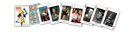 Women Artists Playing Cards – Unique Designs, Standard Size