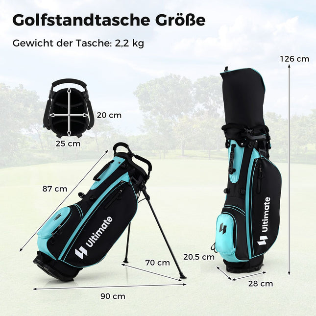 15-teiliges Damen-Golfschläger-Set mit Tasche & Regenhaube