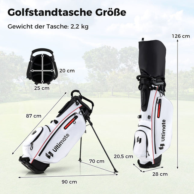 Damen 15-teiliges Golfschlägerset mit Tasche und Regenhaube