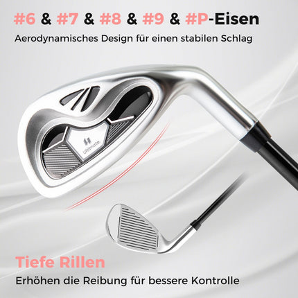 Damen Golf Komplettset mit Tasche – Rechtshand