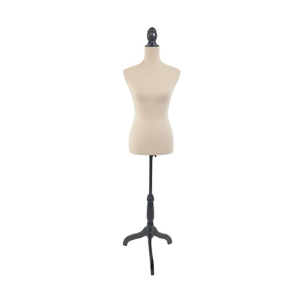 Women's Dress Form 36/38, Velvet, Adjustable Stand
